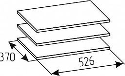 Полки 19 "Crown"