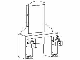Трюмо "Мария-Луиза 10"