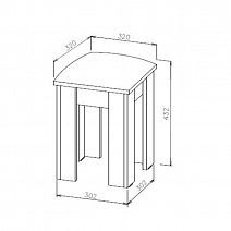 Табурет №1 (NN-Мебель)