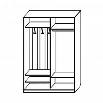 Шкаф-купе "Ирина" 1300 мм