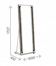 Зеркало напольное "Гертруда" М7