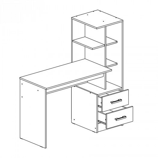 Стол компьютерный №2 - Схема