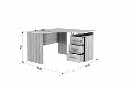 Стол компьютерный "Лайт-2" 1200 угловой