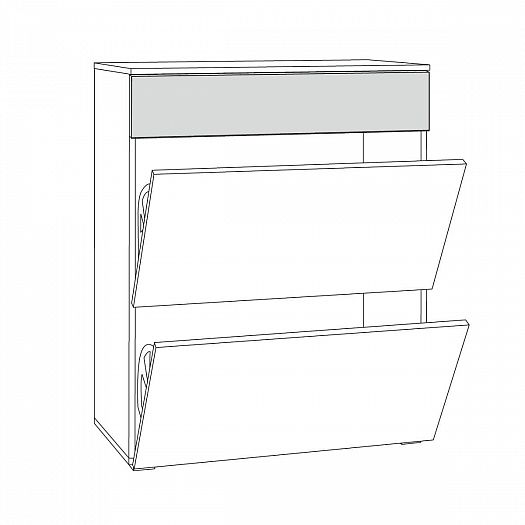 Тумба для обуви "Остин" 16.121 - Схема