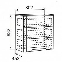 Комод "Виктория" №3