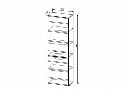 Шкаф "Асти" АШК 600.1 **