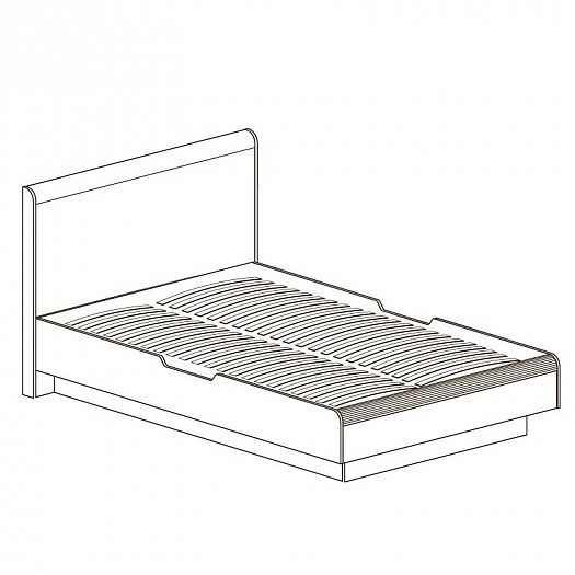 Кровать 1400 мм "Джексон" №879 - Кровать 1400 мм "Джексон" №879, схема